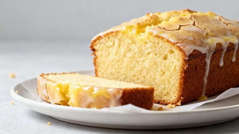 Easy Lemon Drizzle Cake Recipe | Moist Zesty Lemon Syrup Cake